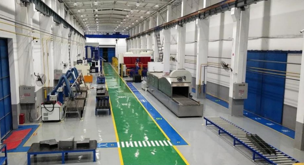 Автоматическая линия по производству листового металла ZPMC