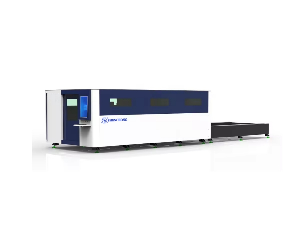 Máquina de corte a laser de fibra de alta potência 6000w