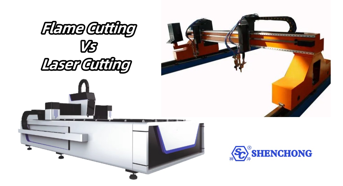 flame cutting vs laser cutting