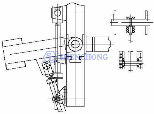 tuning device of 3 roller plate bending machine