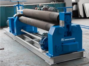 8x2000mm 3 roller plate bending roll