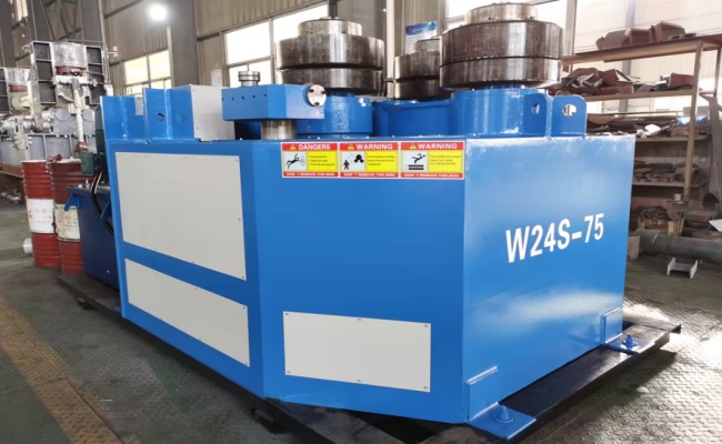 horizontal hydraulic tube profile bending machine