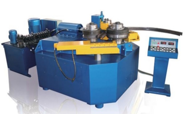 metal profile bending machine operation