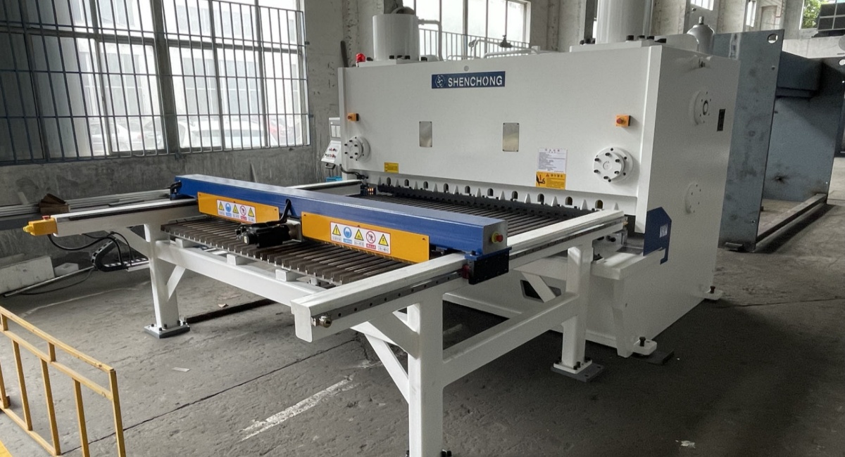 sc shenchong front feeding shearing machine