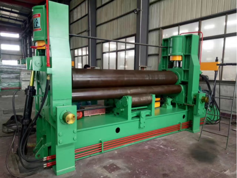 25x2500mm 3 roller plate bending machine