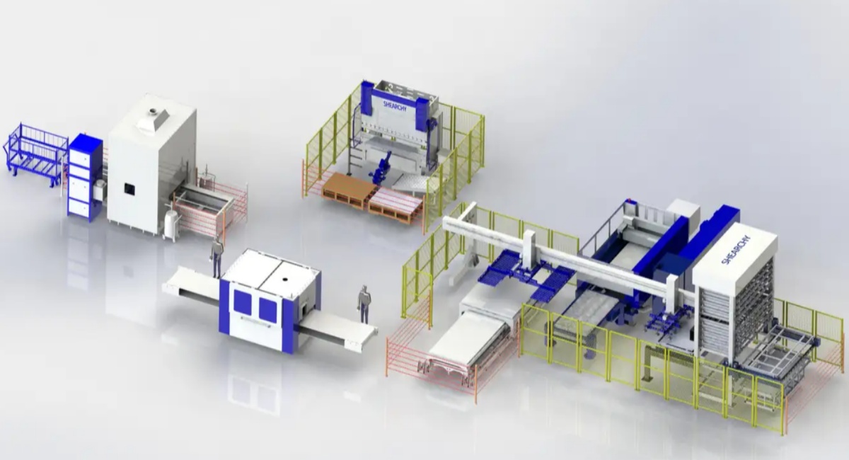 sheet metal automatic production line advantages