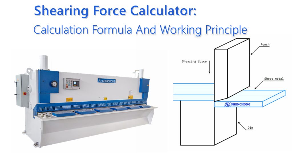 Công thức tính toán lực cắt và nguyên lý hoạt động