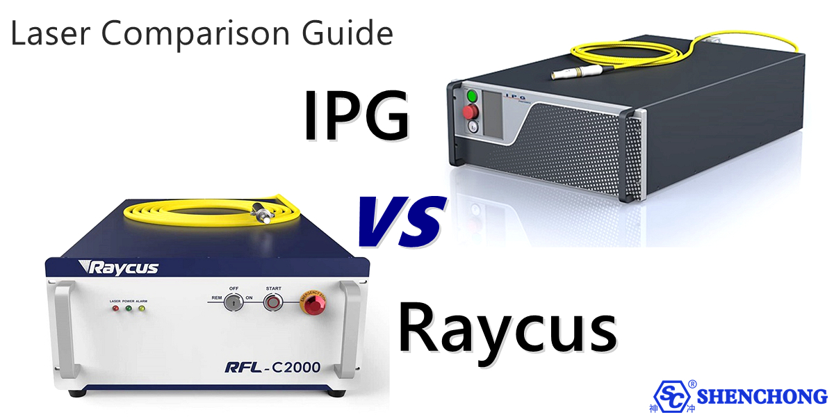 Guia de comparação de laser IPG VS Raycus