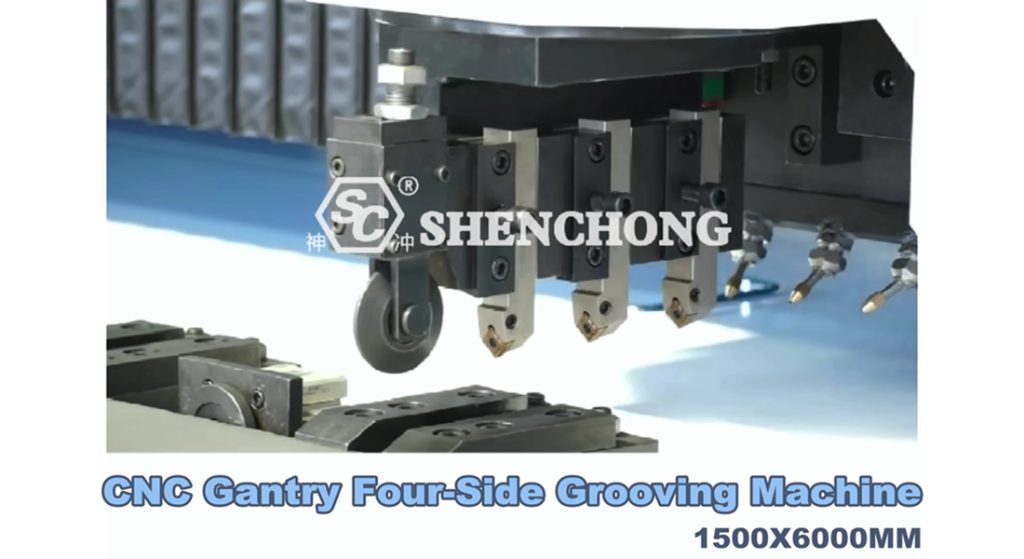 SC 1500X3000MM CNC Gantry Four-Side Grooving Machine